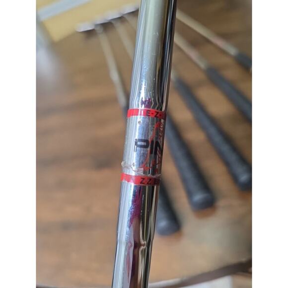 PING EYE 2 + IRONS SET BLACK DOT 4-S, PING KARSTEN ZZ-LITE STEEL RH - Picture 8 of 16